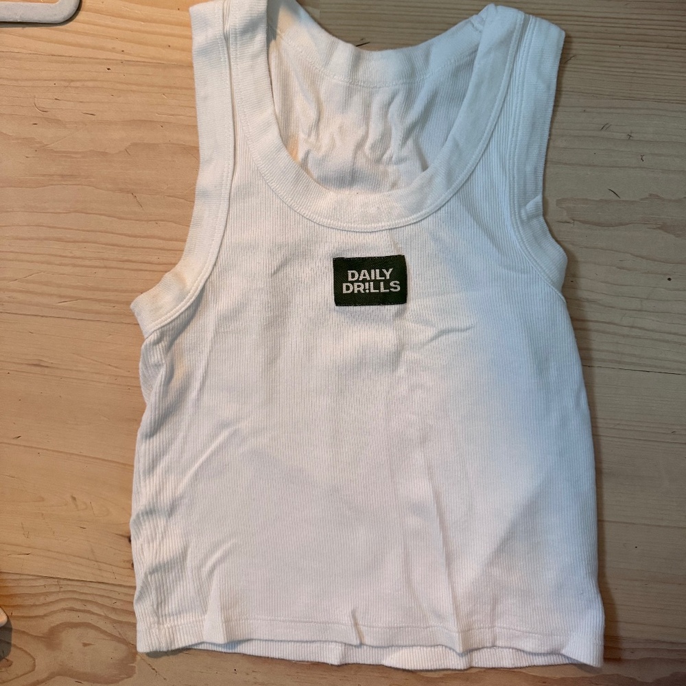 daily drills white tank
